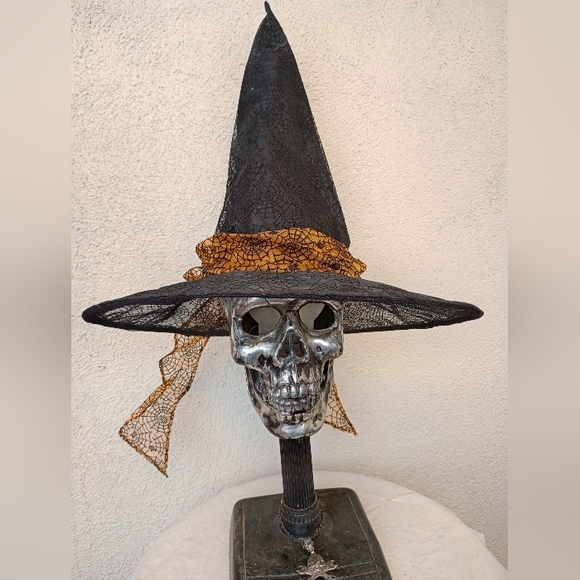 None Accessories - Witch Hat Halloween Costume Party Wizard Pagan Wiccan Goth Rave Festival